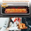 Crisper Tray Set Non Stick Cookie Sheet Tray Air Fry Pan Grill Basket