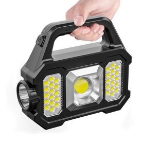 Camping Fishing Multi-Modes Solar Powered USB Rechargeable Light