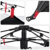 Camping Tent Dome 2-Person White Blackout Fabric Quick Release