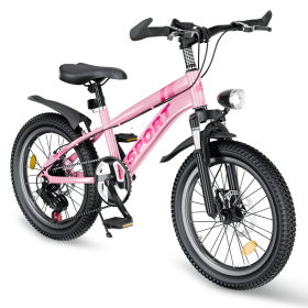 FKZNPJ 20 Inch Kids Mountain Bike for Boys & Girls Ages 7-12