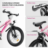 FKZNPJ 20 Inch Kids Mountain Bike for Boys & Girls Ages 7-12
