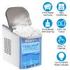Electric Countertop Ice Maker Self-cleaning Max 33LBS/24Hrs Ice Making for Kitchen Office Party Bar RV