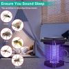 Electric Solar Powered Bug Zapper 1076Sq.Feet Range