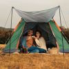 4-5 Person  Outdoor Foldable Waterproof Tent with 2 Mosquito Nets Windows