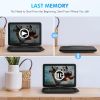 17.9" Portable DVD Player with 15.6" HD Swivel Screen, Support Multiple DVD CD Formats