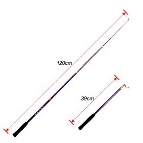 DSJUGGLING Adjustable Fiberglass Handsticks with Foam Handles, Stretchable Poles for Dance Ribbon or Dancing Dragon Poi Equipment Rod