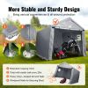 Portable Shed Outdoor Storage Shelter, 10 x 10 x 8.5 ft