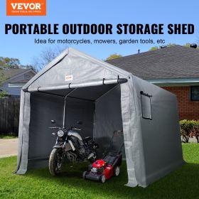 Portable Shed Outdoor Storage Shelter, 10 x 10 x 8.5 ft