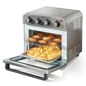 VEVOR 7-IN-1 Air Fryer Toaster Oven, 18L Convection Oven,