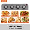 VEVOR 7-IN-1 Air Fryer Toaster Oven, 18L Convection Oven,