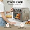 VEVOR 7-IN-1 Air Fryer Toaster Oven, 18L Convection Oven,