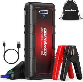 DBPOWER Jump Starter 4000A Peak 88.8Wh Portable Car Jump Starter
