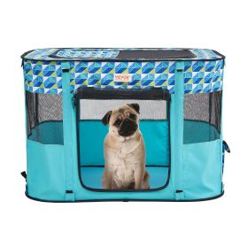 VEVOR Foldable Pet Playpen, 32'' x 24'' x 22''