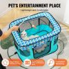 VEVOR Foldable Pet Playpen, 32'' x 24'' x 22''