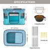 VEVOR Foldable Pet Playpen, 32'' x 24'' x 22''
