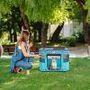 VEVOR Foldable Pet Playpen, 32'' x 24'' x 22''