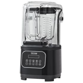 VEVOR Professional Blender with Shield, Commercial Countertop Blenders