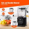 VEVOR Professional Blender with Shield, Commercial Countertop Blenders