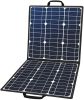 100W 18V Portable Solar Panel, Flashfish Foldable Solar Charger with 5V USB 18V DC Output Compatible with Smartphones, Tablets and More