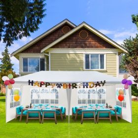 10'X20' Outdoor Party Tent with 4 Removable Sidewalls;