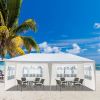 10'X20' Outdoor Party Tent with 4 Removable Sidewalls;