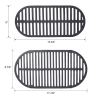 76292981 Small charcoal grill table cast iron frying pan
