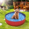 Foldable Pet Swimming Pool PVC Kiddie Baby Dog Swim Pool