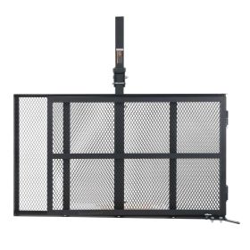 VEVOR Hitch Mount Cargo Carrier, 45.3" x 25.6" Iron Hitch Cargo Rack