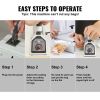 VEVOR Impulse Sealer 12 inch, Manual Heat Sealing Machine