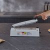 VEVOR Impulse Sealer 8 inch, Manual Heat Sealing Machine with Adjustable Heating Mode, Aluminum Shrink Wrap Bag Sealers for