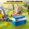VEVOR Portable Refrigerator 23 Quart(22 Liter),12 Volt Refrigerator App Control(-4°F~68°F), Car Refrigerator
