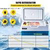 VEVOR Portable Refrigerator 23 Quart(22 Liter),12 Volt Refrigerator App Control(-4°F~68°F), Car Refrigerator