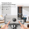 1350W Semi-Automatic Espresso Machine with Temperature Adjusting Filter Cold / Hot Espresso
