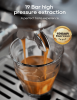 1350W Semi-Automatic Espresso Machine with Temperature Adjusting Filter Cold / Hot Espresso