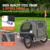 VEVOR Dog Bike Trailer, Supports up to 88 lbs, Pet Cart Bicycle Carrier