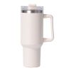 40oz large capacity tumbler With Handle And Straw Lid, Insulated Reusable Stainless Steel Water Bottles Travel Mug