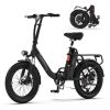 INVANTI EB11 Electric Bike 500W Folding Bike 48V 10.4AH 7S Shimano Electric Bicycle