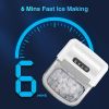 Portable Self-Cleaning Ice Maker,