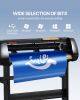 VEVOR Vinyl Cutter Machine, Upgraded 28 Inch Paper Feed Cutting Plotter Bundle