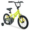 16 Inch Kids' Bicycle with Training Wheels for Boys Age 4-7 Years
