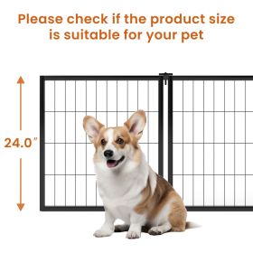 47.2" Dog Kennel for Small Medium Dogs, Puppy Dog Playpen with Top, Pet Cage
