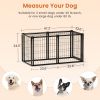 47.2" Dog Kennel for Small Medium Dogs, Puppy Dog Playpen with Top, Pet Cage