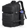 45L Military Backpack with Molle Mode & 3 Compartments, Military Tactical Backpack