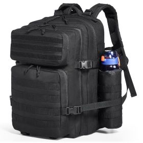 45L Military Backpack with Molle Mode & 3 Compartments, Military Tactical Backpack
