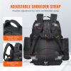 45L Military Backpack with Molle Mode & 3 Compartments, Military Tactical Backpack