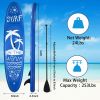 Inflatable and Adjustable Stand Up Paddle Board