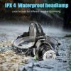 Rechargeable LED Headlamp for Camping Cycling