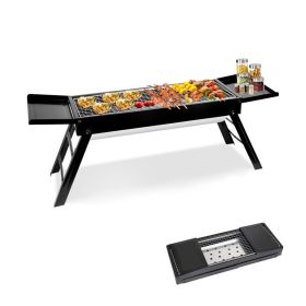 Portable Charcoal Grill for Backyard Camping Picnics