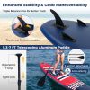 Inflatable Paddle Board with Removable Fin