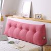 SOGA 120cm Pink Triangular Wedge Bed Pillow Headboard